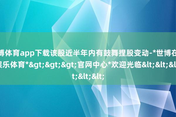 世博体育app下载该股近半年内有鼓舞捏股变动-*世博在线娱乐体育*>>>官网中心*欢迎光临<<<