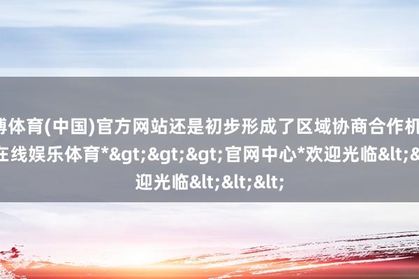 世博体育(中国)官方网站还是初步形成了区域协商合作机制-*世博在线娱乐体育*>>>官网中心*欢迎光临<<<